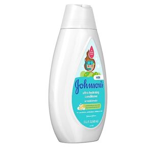 Johnson's Ultra-Hydrating Tear-Free Kids' Shampoo with Pro- Vitamin B5 & Proteins, Paraben-, Sulfate- & Dye-Free Formula, Hypoallergenic & Gentle for Toddler's Hair, 13.6 fl. oz