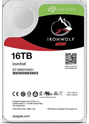 Seagate IronWolf 16TB SATA 256Mb 7200Rpm