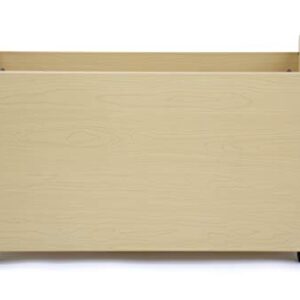 Humble Crew Toy Box with Wheels, Natural (TB234)