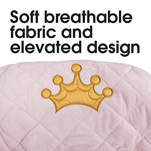 Boppy Changing Pad Cover, Pink Royal Princess, Minky Fabric , 32x16x7 Inch (Pack of 1)