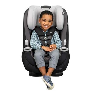 Maxi-Cosi Pria All-in-One Convertible Car Seat, rear-facing, from 4-40 pounds; forward-facing to 65 pounds; and up to 100 pounds in booster mode, Silver Charm