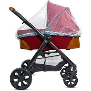 Baby Mosquito Net for Stroller, Carrier & Bassinet – Elastic Drawstring for Snug Fit Netting - Infant Bug Net for Jogger, Car Seat & Pack N Play – 1000 Mesh Toddler Canopy & Gift Packaging