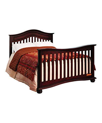 Full Size Conversion Kit Bed Rails for Select AFG Baby Furniture Cribs (Cherry)