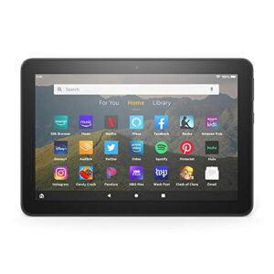 Fire HD 8 tablet, 8" HD display, 32 GB, (2020 release), designed for portable entertainment, Black