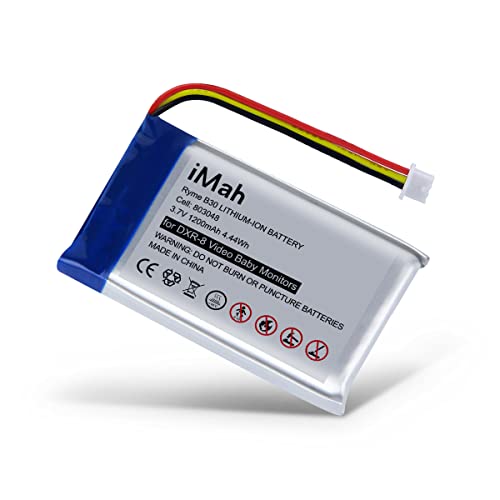 iMah Replacement for Infant Optics DXR-8 Baby Monitor Battery Sp 803048 3.7V 1200mAh Lithium-ion Rechargeable