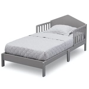 Delta Children Homestead Toddler Bed - Greenguard Gold Certified, Grey