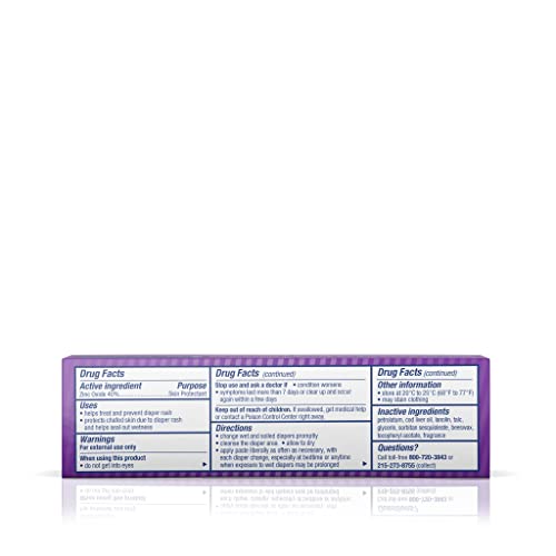 Desitin Diaper Rash Ointment Desitin Maximum Strength Original Paste for Diaper Rash, 1 Oz