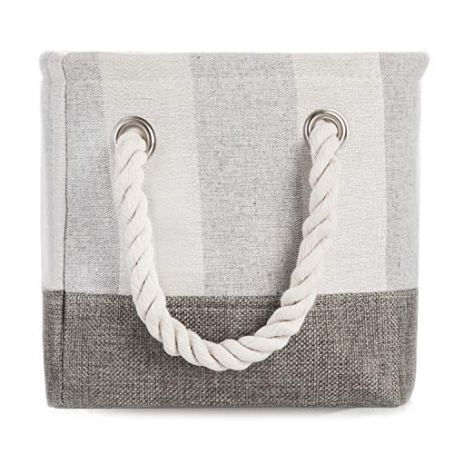 Home Zone Living Storage Basket with Cotton Rope Handles, VS19215E