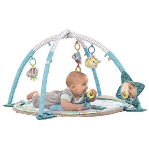 Infantino 4-in-1 Sloth Jumbo - Combination Baby Activity Gym and Ball Pit for Sensory Exploration and Motor Skill Development, for Newborns, Babies and Toddlers