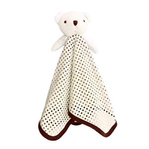 the safer baby lovey | breathable & soft security blanket | soft blanket with holes for easy breathing | gender neutral snuggle toy doll | baby gift for newborns | stuffed plush animal - 16x16 inch