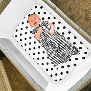 Pack n Play Sheets – Premium Pack and Play Sheet 4 Pack – 100% Super Soft Jersey Knit Cotton Playard Mattress Portable Playpen Fitted Play Yard Mini Crib Sheet for Boy (24 x 38 x 5)