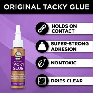 Aleene's Original Tacky Glue.66 FL OZ-18 Pack, Multi 18 Piece