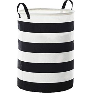 kids laundry basket collapsible hamper, 22 inches tall large fabric dirty clothes hampers for bedroom, nursery baby hamper