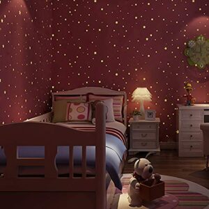 realistic tiny 3d domed glow in the dark stars, 826pcs glow dots and stars, adhesive glow stars for kids bedroom,luminous stars stickers create a realistic starry sky,room decor,wall stickers