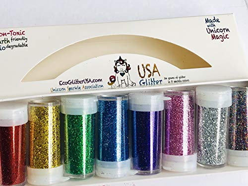 Biodegradable Glitter for Art, Craft, Body, and Makeup-Great for Kids Too, and It's Fair Trade!