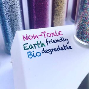 Biodegradable Glitter for Art, Craft, Body, and Makeup-Great for Kids Too, and It's Fair Trade!