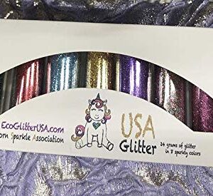 Biodegradable Glitter for Art, Craft, Body, and Makeup-Great for Kids Too, and It's Fair Trade!