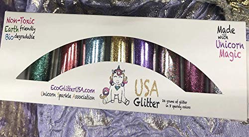 Biodegradable Glitter for Art, Craft, Body, and Makeup-Great for Kids Too, and It's Fair Trade!