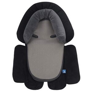 coolbebe upgraded 3-in-1 babybody support for newborn infant toddler - extra soft car seat insert cushion pad, perfect for carseats, strollers, swings