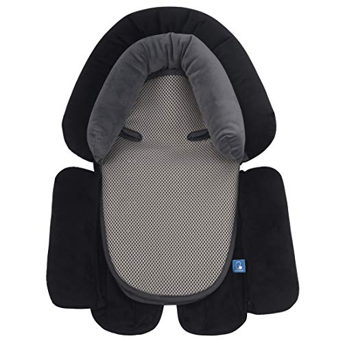 COOLBEBE Upgraded 3-in-1 Babybody Support for Newborn Infant Toddler - Extra Soft Car Seat Insert Cushion Pad, Perfect for Carseats, Strollers, Swings