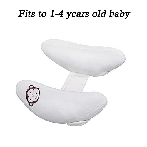 Adjustable Infants and Baby Neck Head Support,U-Shape Children Travel Pillow Cushion for Car Seat,Offers Protection Safety for Kids