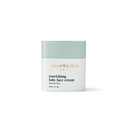 Evereden Nourishing Baby Face Cream 1.7 oz | Fragrance-Free & Non-Toxic | Plant-Derived Ingredients