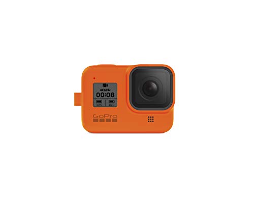 GoPro Sleeve + Lanyard (HERO8 Black) Hyper Orange - Official GoPro Accessory