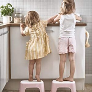 BabyBjörn Step Stool, Powder Pink/White