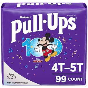 Pull-Ups Boys' Potty Training Pants, 4T-5T (38-50 lbs), 99 Count