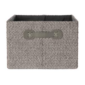 Home Zone Living VS19448E Nursery Basket, 4-Pack, Grey