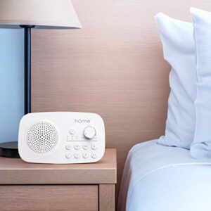 hOmeLabs Portable White Noise Machine - 8 Surprisingly Soothing Sounds for Sleep, Slumber, Siesta or Snooze