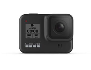 gopro hero8 black - waterproof action camera with touch screen 4k ultra hd video 12mp photos 1080p live streaming stabilization (international model)