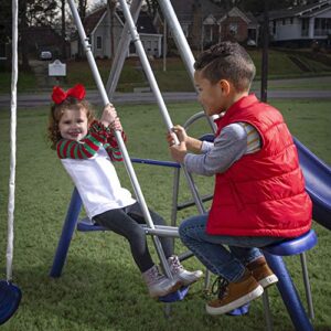 XDP Recreation Fun Forever Swing Set, Gray