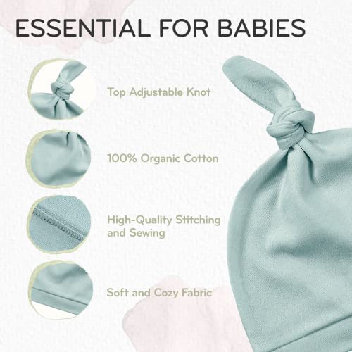 KiddyCare Doctor Developed Baby Hats 0-12 Months/Newborn Hats/Organic Certified 100% Cotton Baby Cap - Unisex Newborn Hats (as1, Age, 0_Month, 3_Months, Moonlit Mountains (Charcoal, Slate, White))