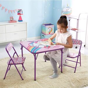 Jojo Nickelodeon Siwa 3Piece Table Set with 2 Folding Chairs & 1 Table, Ages 3+