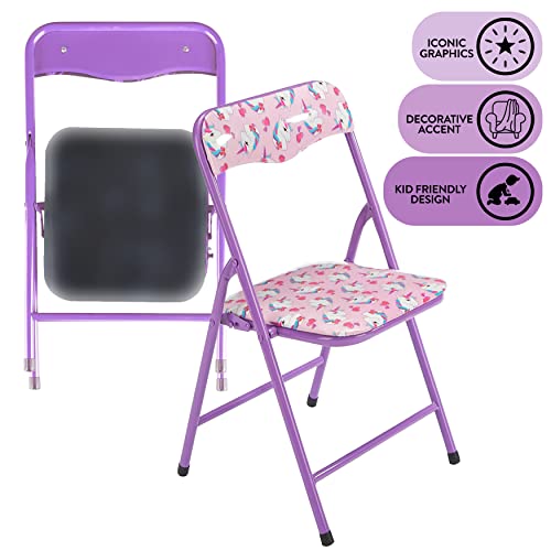 Jojo Nickelodeon Siwa 3Piece Table Set with 2 Folding Chairs & 1 Table, Ages 3+