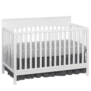 oxford baby harper 4-in-1 convertible crib, snow white, greenguard gold certified