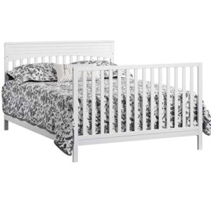 Oxford Baby Harper 4-in-1 Convertible Crib, Snow White, GreenGuard Gold Certified