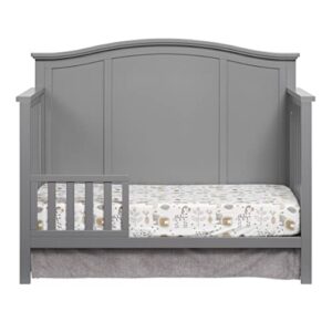 Oxford Baby Emerson Crib to Toddler Bed Guard Rail Conversion Kit, Dove Gray, GreenGuard Gold Certified 0.88 inch x 18.50 inch x 11.63 inch