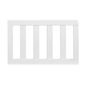 oxford baby harper crib to toddler bed guard rail conversion kit, snow white, greenguard gold certified