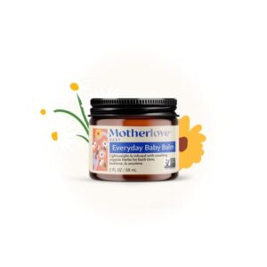 Motherlove Everyday Baby Balm (2oz) Plant-Based, All-Natural Baby Essential for Newborns, Infants, & Toddlers—Moisturizing Herbal Salve w/Calming Chamomile—Non-GMO, Organic Herbs, Cruelty-Free