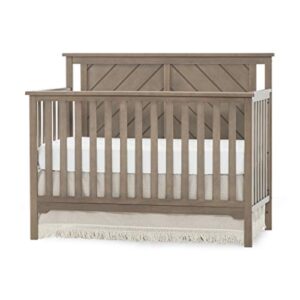 forever eclectic hampton flat-top 4-in-1 convertible baby crib