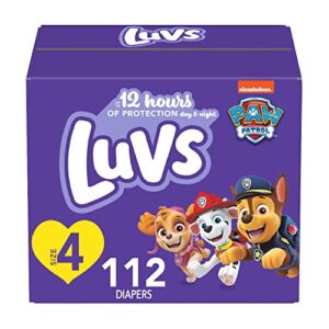 luvs diapers size 4 112 count
