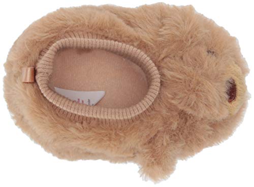 Little Me Baby Newborn Slippers, Bear, 0-6 Months