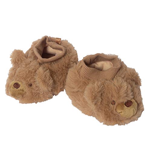 Little Me Baby Newborn Slippers, Bear, 0-6 Months