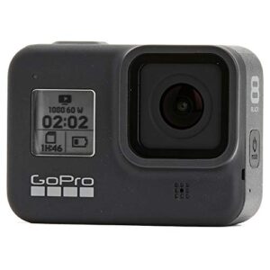 GoPro HERO8 Black Waterproof Action Camera w/Touch Screen 4K HD Video 12MP Photos +Sandisk Extreme 128GB Micro Memory Card + Hard Case + Head Strap + Chest Strap + Gopro Hero 8 - Top Value Accessories