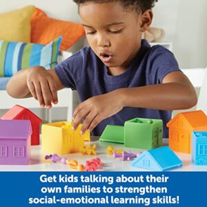 Learning Resources All About Me Sorting Neighborhood - 42 Pieces, Ages 3+ Toddler Social Emotional Toys, Fine Motor & Sorting Skills, Montessori Toys, Preschool Learning Toys,Back to School Gifts