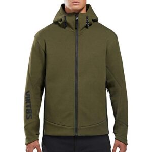 viktos men's edc tech fleece jacket, spartan, size: medium