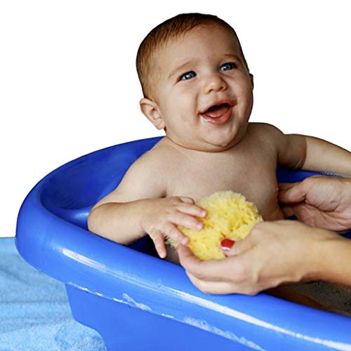 Baby Buddy Natural Yellow Sea Sponge, Baby Bath Sponge, Soft on Tender Skin, Hypoallergenic, Yellow, 4in, 1 Count