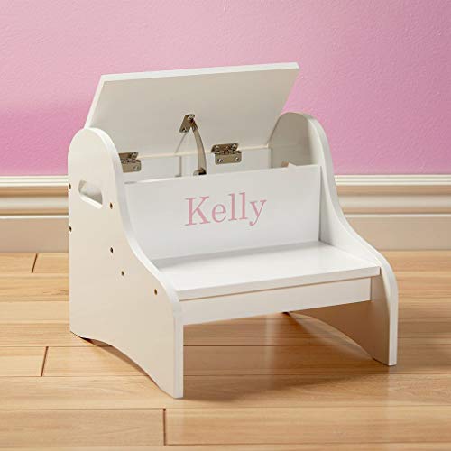 Dibsies Step Stool with Storage (Pink)